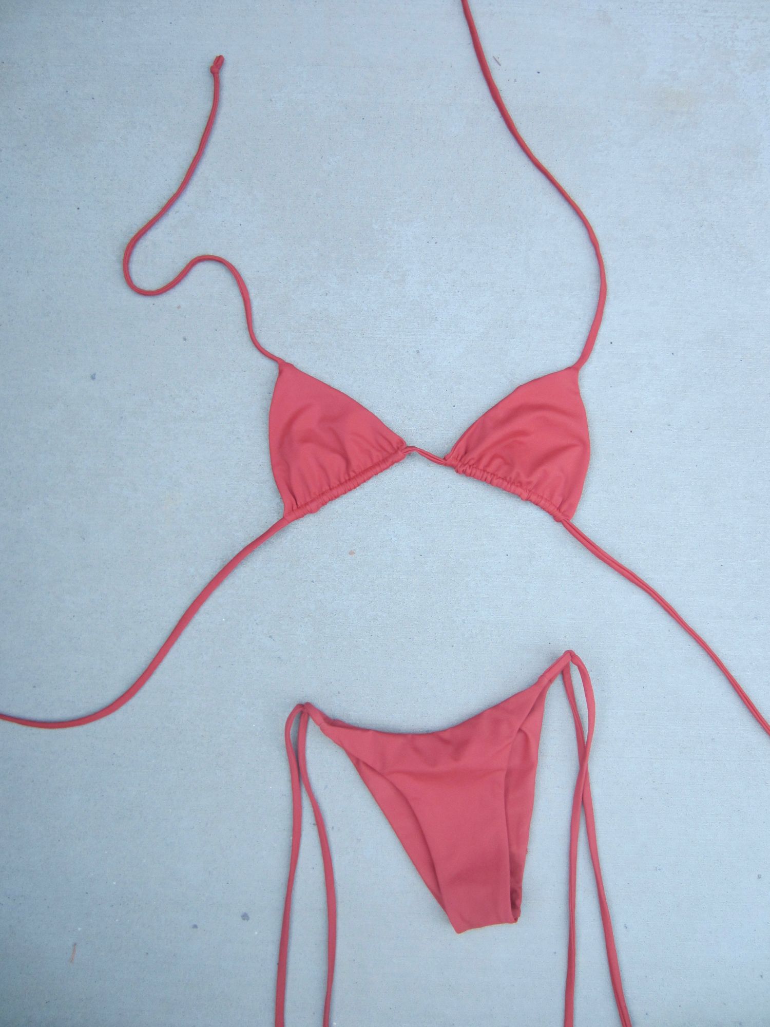 triangle top & tie bottoms - Image 5